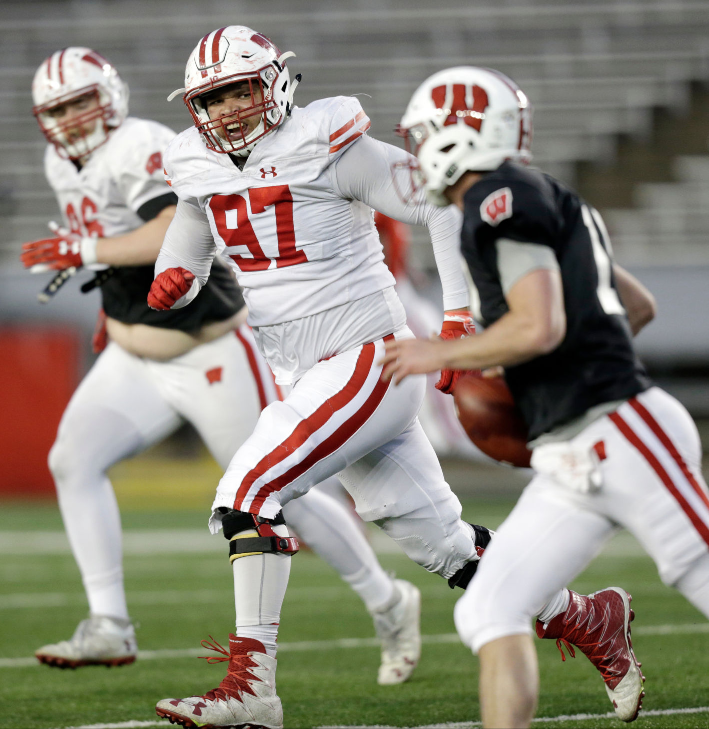 Spring Game: Isaiahh Loudermilk